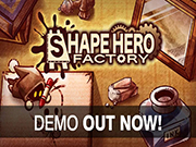 工厂建造×Rougelite×塔防《ShapeHero Factory 涂鸦英雄工厂》体验版 Steam 正式推出